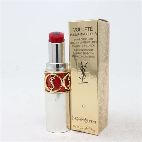 reviews of 6 Lunatic Red, a Yves Saint Laurent Volupté Plump